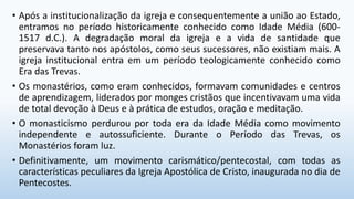 História Do Pentecostalismo Na História Da Igreja Pptx