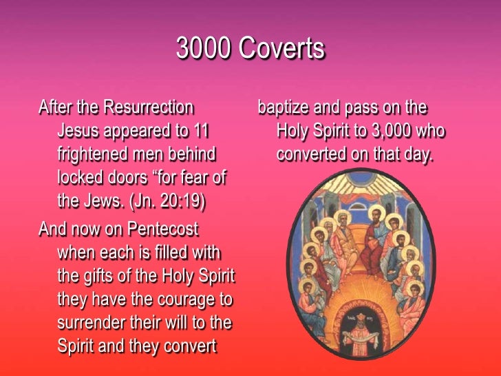 Pentecost History Pentecost History