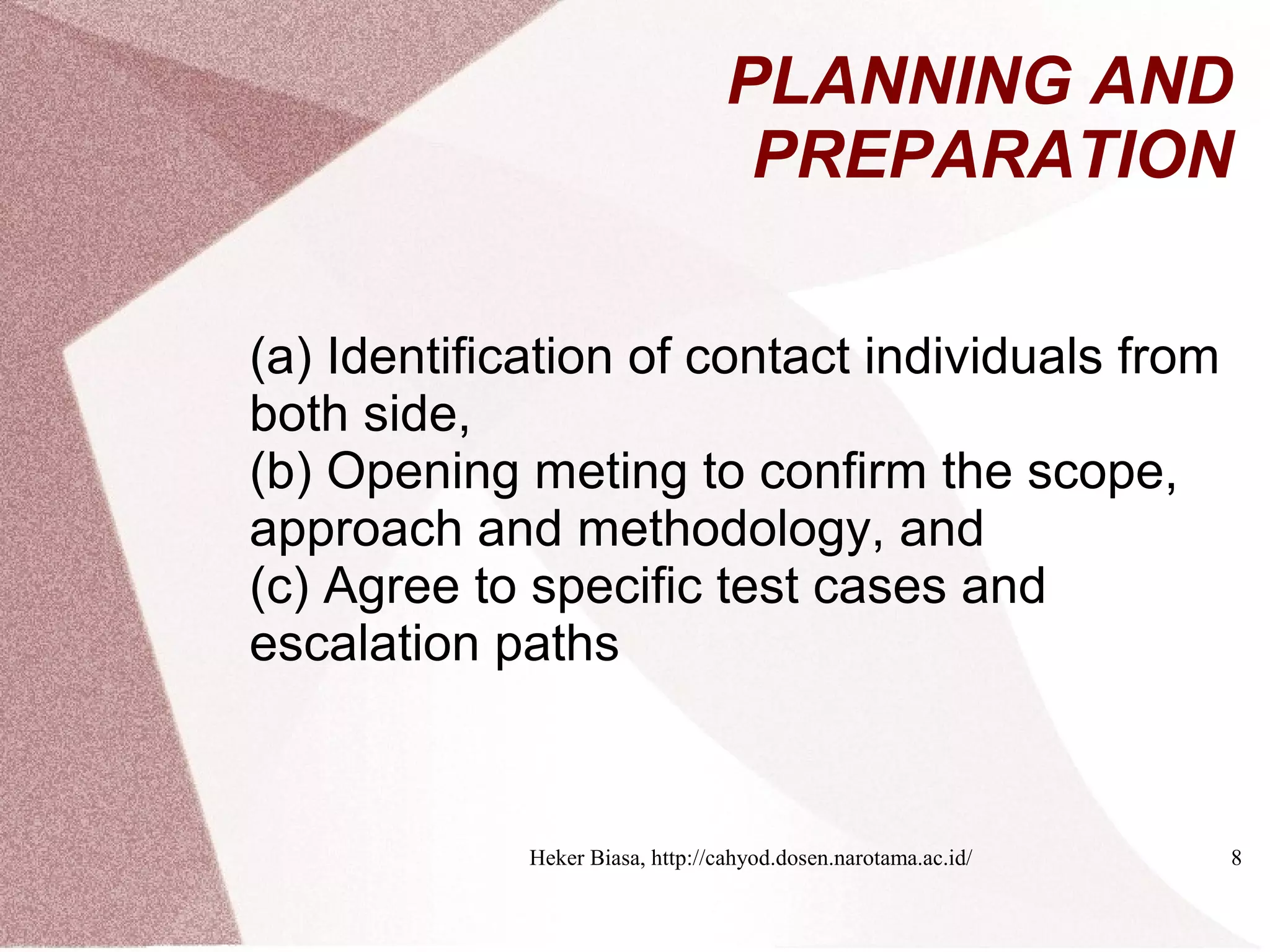 Pen test methodology | ODP