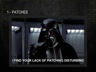1 - PATCHES
 