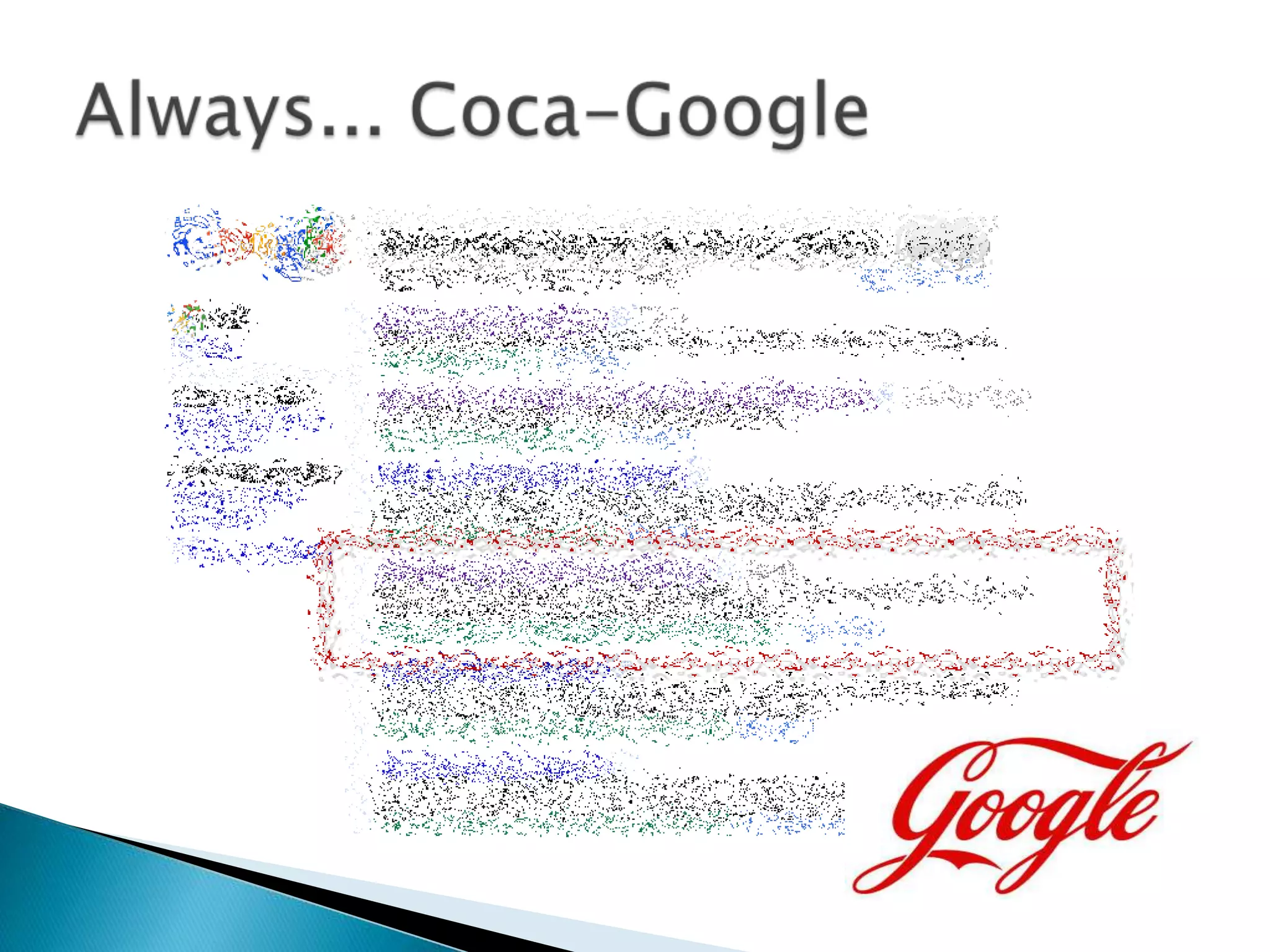 Always... Coca-Google