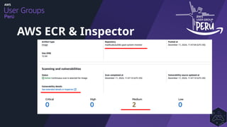 Perú
AWS ECR & Inspector
 