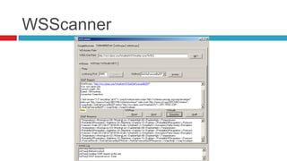 WSScanner

 
