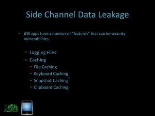 Pentesting iOS Applications