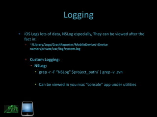 Pentesting iOS Applications