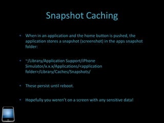 Pentesting iOS Applications