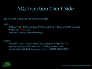 Pentesting iOS Applications