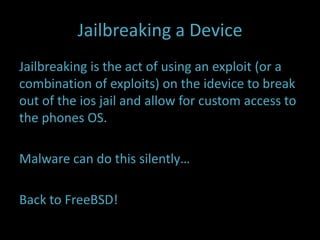 Pentesting iOS Applications