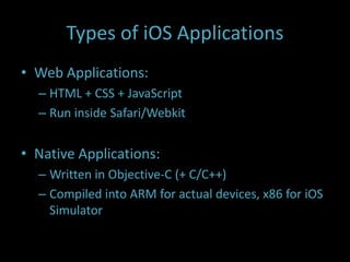 Pentesting iOS Applications