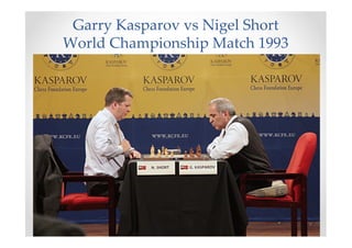 Garry Kasparov vs Nigel Short
World Championship Match 1993
 