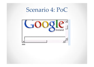 Scenario 4: PoC
 