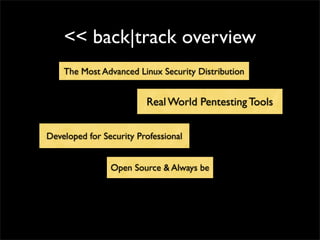 << back|track overview
• Let’s Watch theVideo :)
 