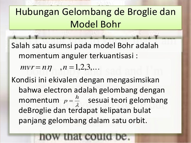 teori Bohr tentang Atom Hidrogen