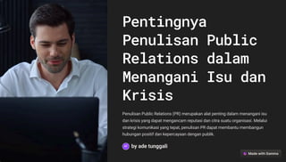 Penulisan Public Relations: Pentingnya-Penulisan-Public-Relations-dalam ...