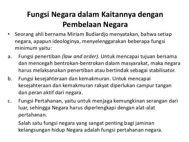 Pentingnya bela negara