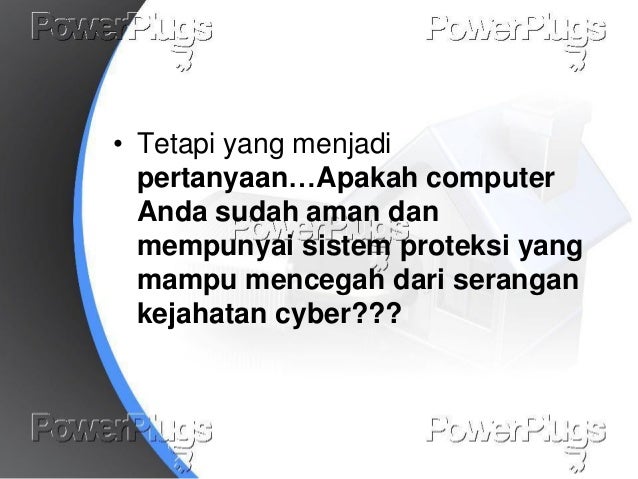 Kejahatan Komputer Cybercrime