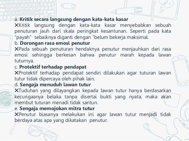 Pentingnya santun berbahasa ( Teks Negosiasi Bahasa 