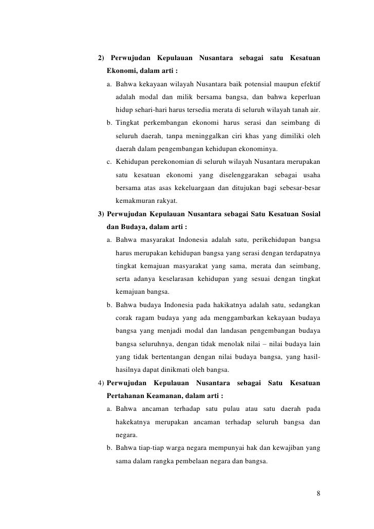 Jelaskan Bagaimana Pentingnya Wawasan Nusantara Dalam  
