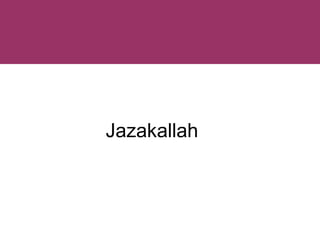 Jazakallah
 