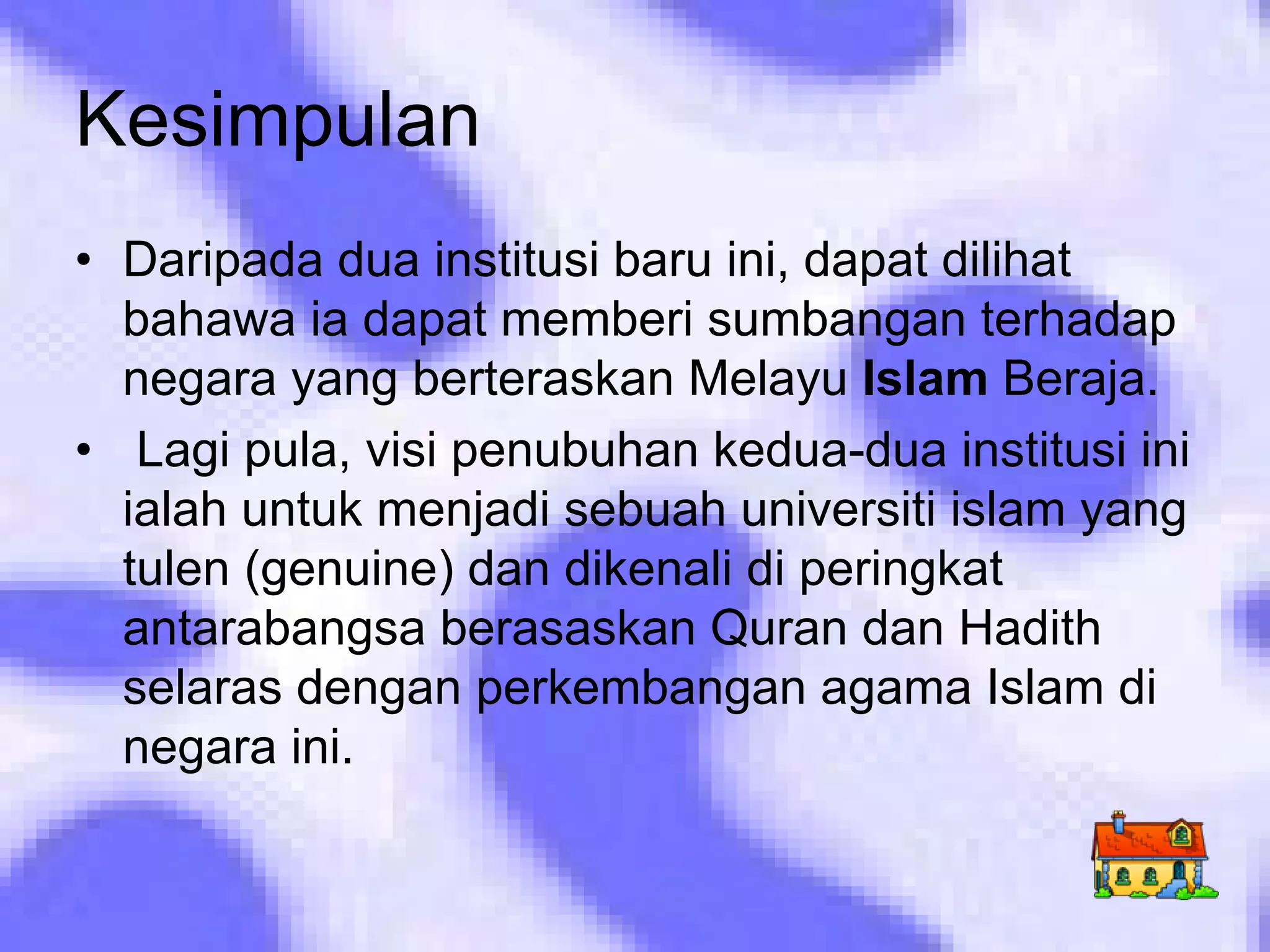 Penubuhan 2 IPT