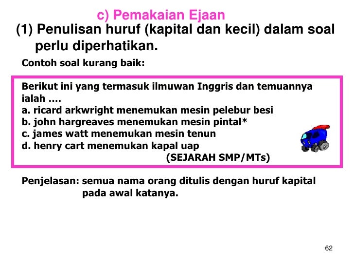 Penulisan Butir Soal Penulisan Butir Soal