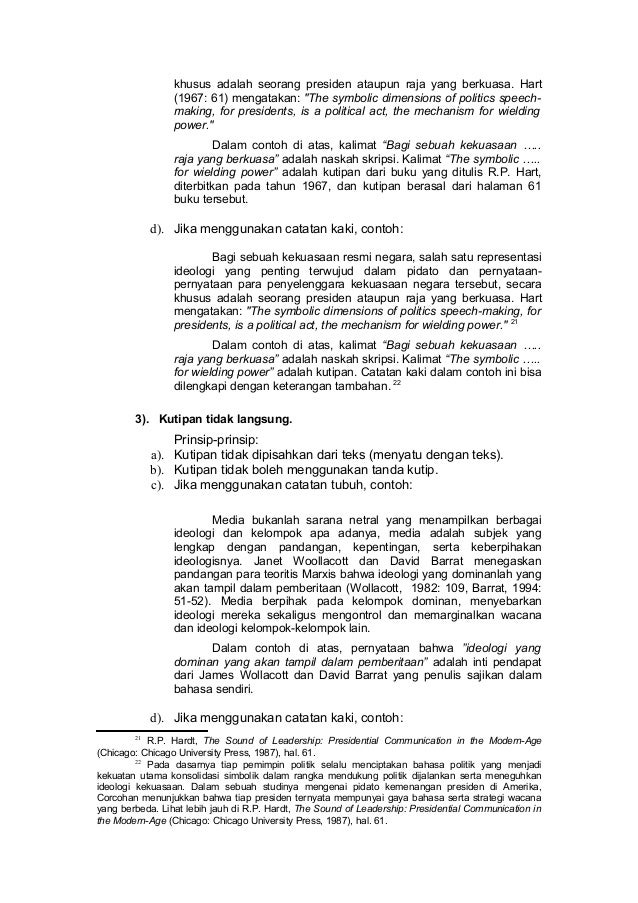 Penulisan kutipan