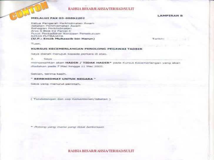 surat rasmi permohonan menduduki peperiksaan   41