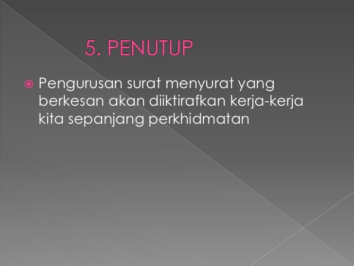 Penulisan Surat Rasmi