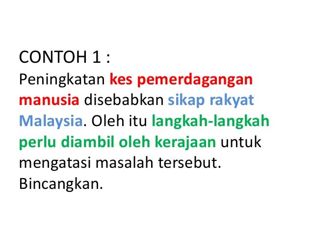 Contoh Soalan Pengajian Am Penggal 1 2017 - Feitanisme