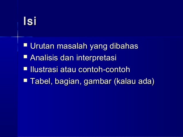 Penulisan karya ilmiah