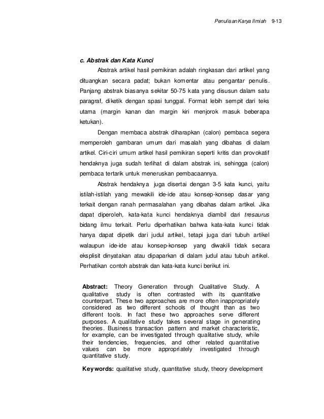 Cara Membuat Abstrak Untuk Karya Ilmiah | penulisan karya tulis ilmiah Cara Membuat Abstrak Untuk Karya Ilmiah | penulisan karya tulis ilmiah