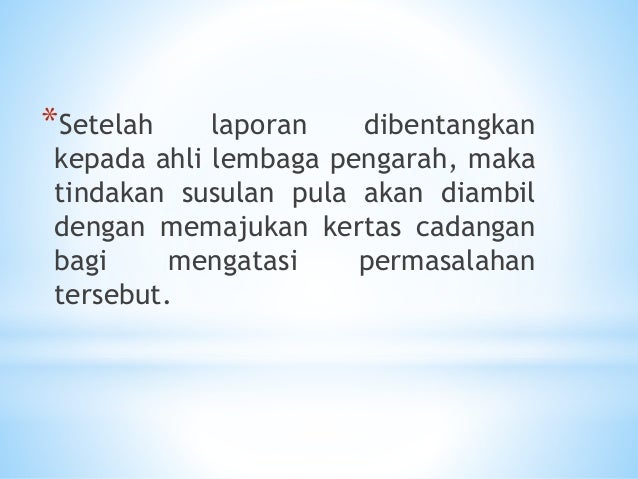 Penulisan kertas cadangan
