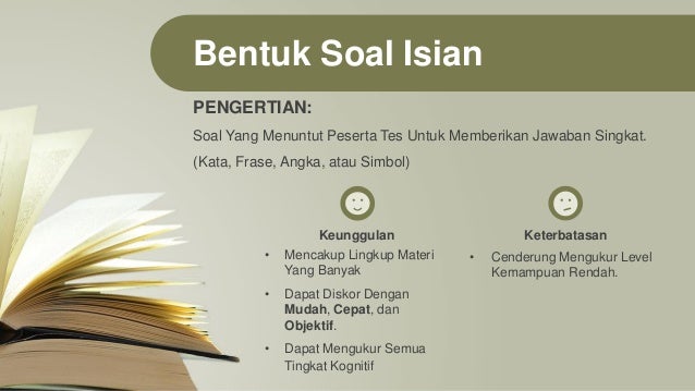 Penulisan Soal Isian 2019 Puspendik
