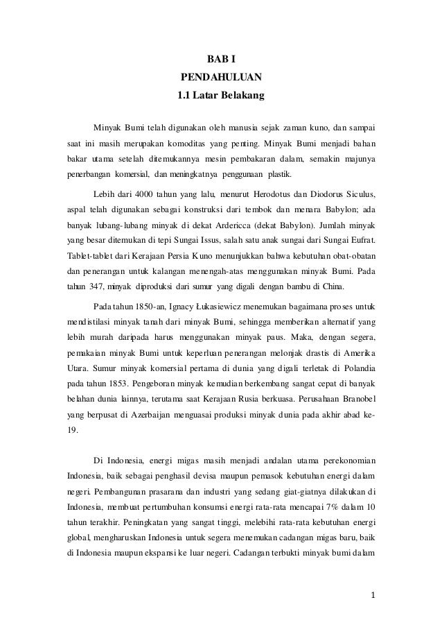 Penulisan Solusi Kelangkaan Minyak Bumi