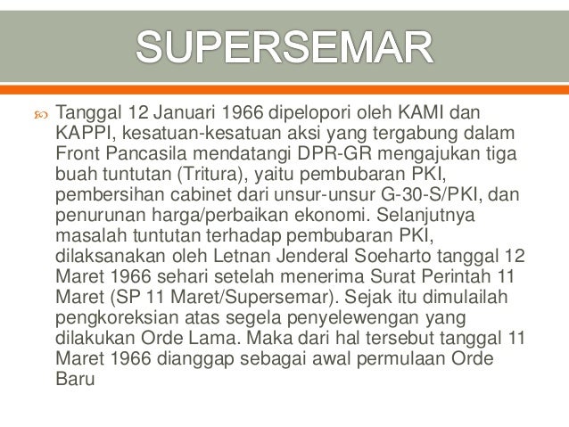 Sejarah Penumpasan G 30 SPKI
