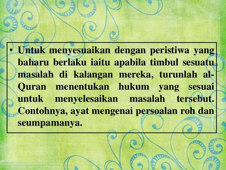 Penurunan dan penulisan al Quran zaman Rasulullah