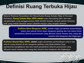 Penurunan kualitas dan kuantitas rth di jakarta | PDF