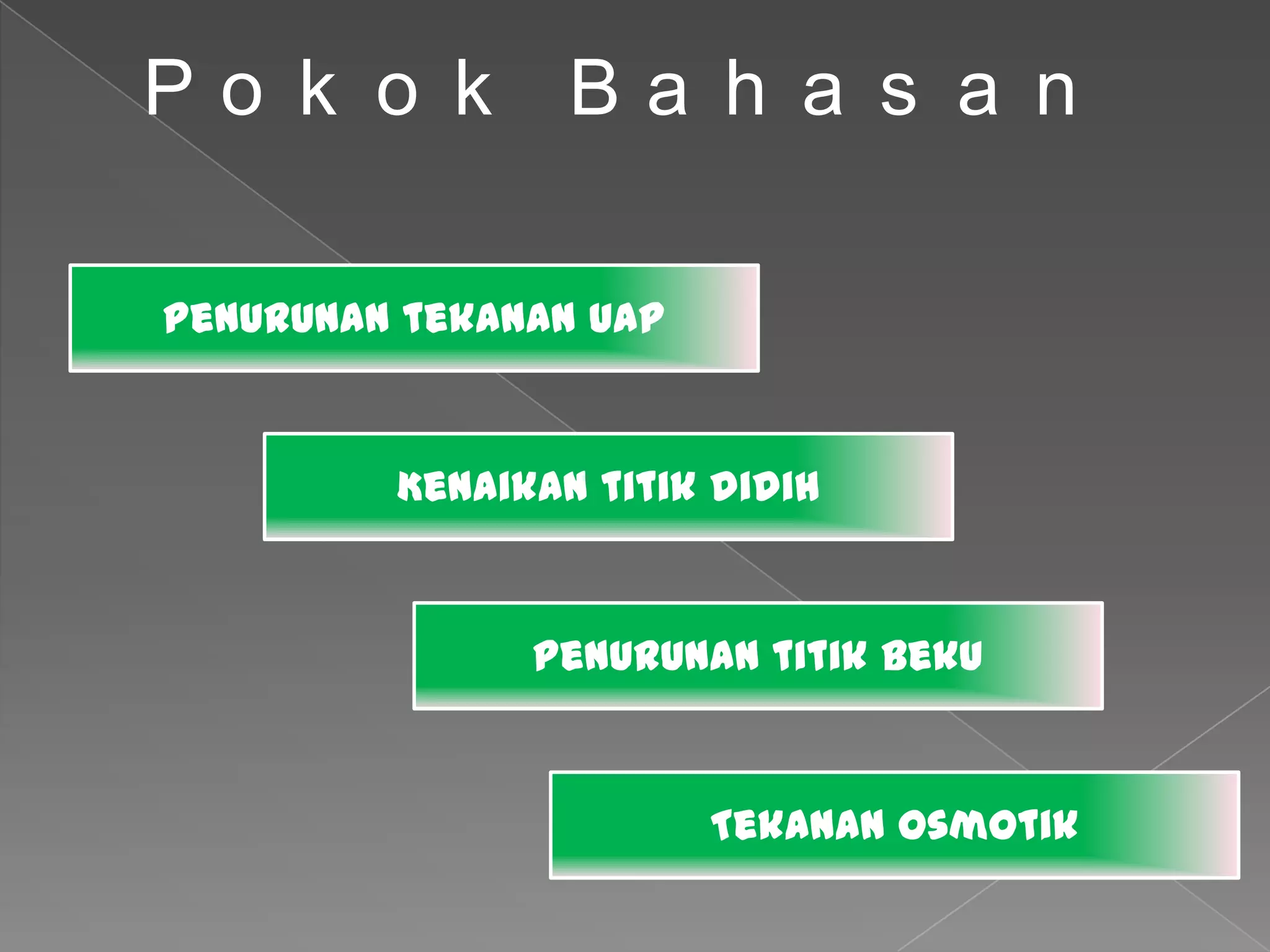 Titik Rendah Penurunan titik beku | PPTX
