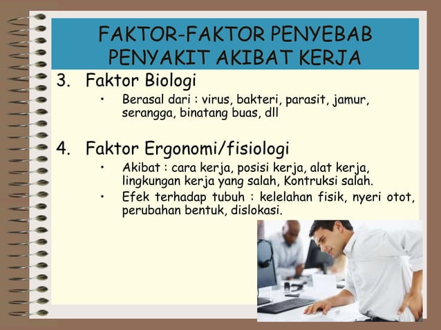 Penyakit Akibat Kerja 10 Ppt