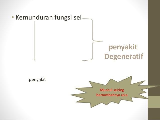 Penyakit degeneratif
