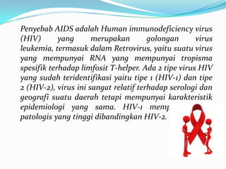 Penyakit hiv aids | PPTX