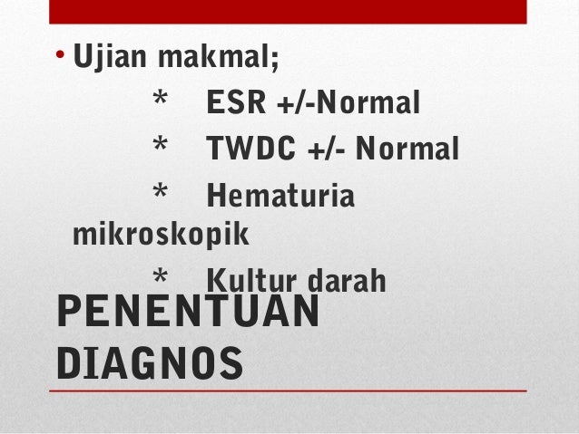 Penyakit Rheumatik Jantung & Endocarditis