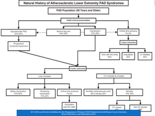ACC/AHA 2005 Practice Guidelines for the Management of Patients With Peripheral Arterial Disease (Lower Extremity,
Renal, Mesenteric, and Abdominal Aortic)
 