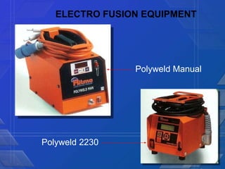 ELECTRO FUSION EQUIPMENT Polyweld Manual Polyweld 2230 