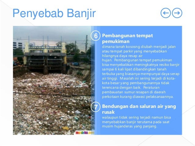 Penyebab, Penanggulangan, dan Dampak Banjir