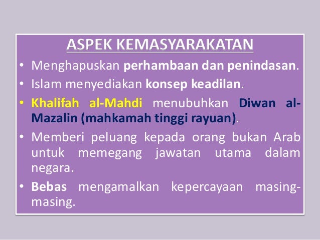 Penyebaran Islam pada Zaman Kerajaan Abbasiyah | Sirah dan ...