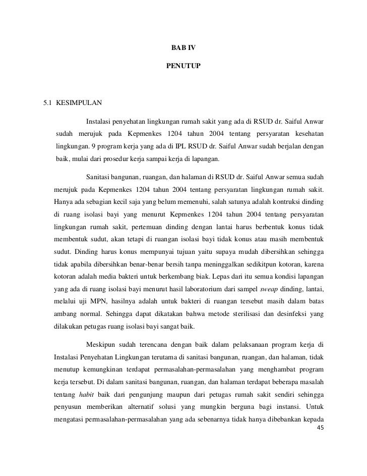 Penyehatan Sanitasi Bangunan Ruangan Dan Halaman By Muhammad Toriq