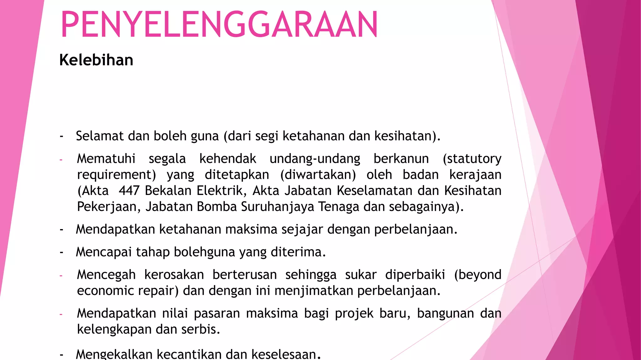 Jenis- Jenis Penyelenggaraan | PPTX