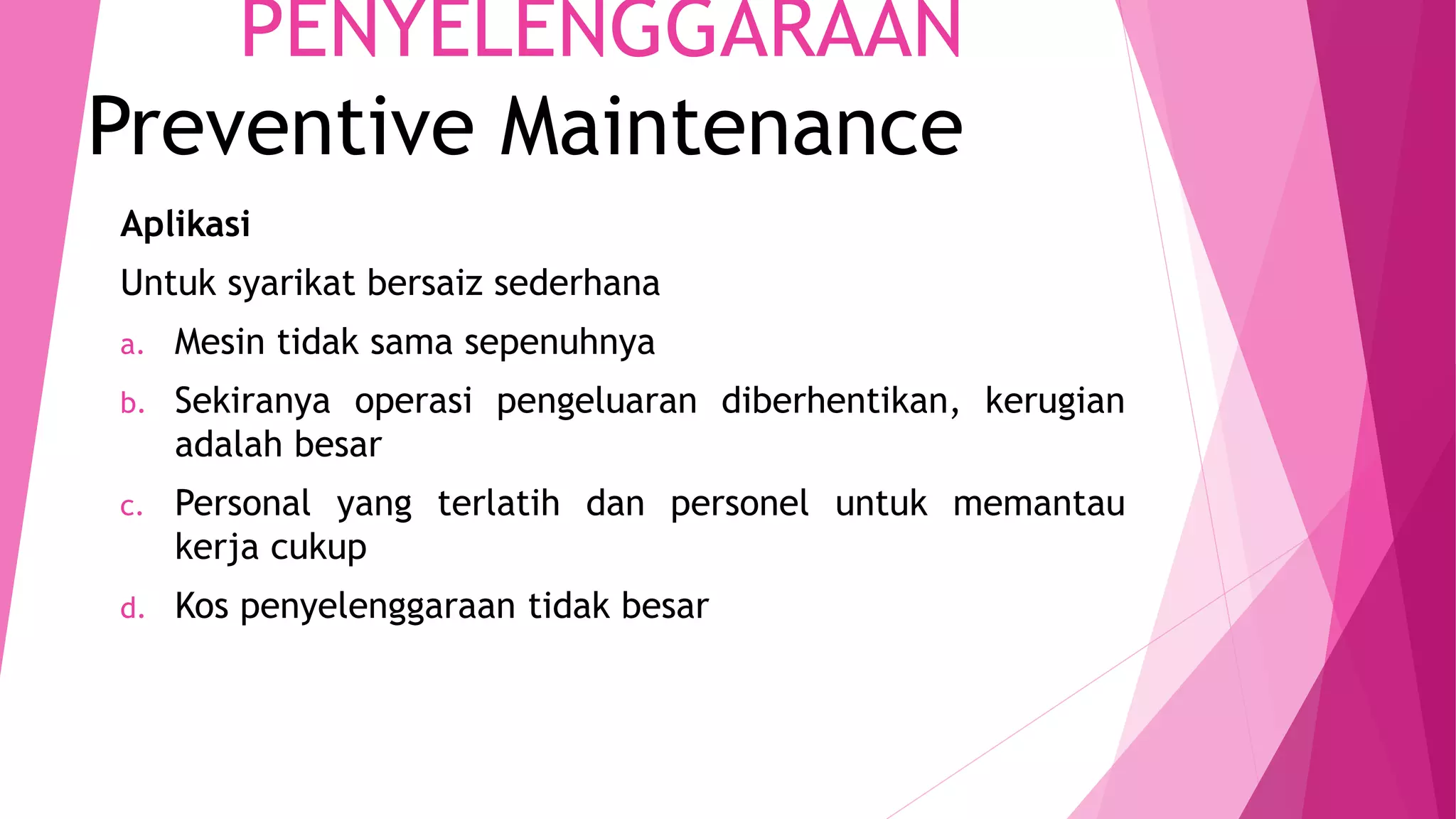 Jenis- Jenis Penyelenggaraan | PPTX