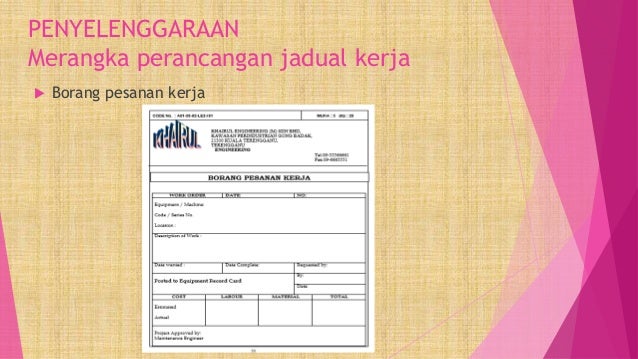 Jenis Jenis Penyelenggaraan